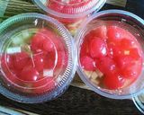 Foto langkah ke 2 dari resep Es Buah Sirup Leci.