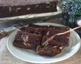 Foto langkah ke 9 dari resep Kek Buah kukus Moist | resep kek buah lembab.