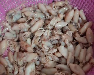 Tumis Baby Cumi Hitam langkah memasak 1 foto