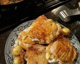 A picture of step 9 of Harissa Chicken with Caramelized Leeks and Fennel.