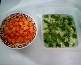 Foto langkah ke 1 dari resep Sup ayam sayap brokoli wortel.