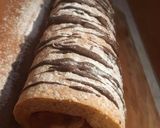 Baracklekváros piskótatekercs! recept fázis 13 fotója