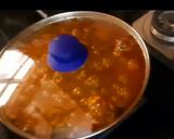 A picture of step 3 of Dal Makhani.