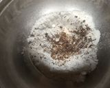 A picture of step 1 of Mawa cake.