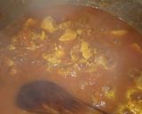 A picture of step 1 of Seffa with Chicken.