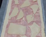 Foto del passaggio 1 della ricetta Torta salata prosciutto cotto e formaggio