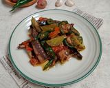 Foto langkah ke 3 dari resep Tongkol Cabe Ijo.