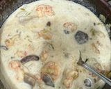 Foto del paso 1 de la receta: Tallarines con langostinos y hongos