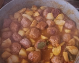 Foto del paso 6 de la receta: Albóndigas a la jardinera