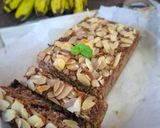 Foto langkah ke 6 dari resep Banana Almond Rolled Oat Cake.