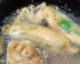 A picture of step 3 of Mirch pakora.