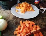 Foto del paso 1 de la receta: Potaje de garbanzos y alubias