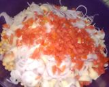 A picture of step 3 of Chana chat🍽😋.