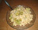 Foto del paso 6 de la receta: Pasta con crema, brócoli y pollo 🥦🍗