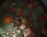A picture of step 1 of Gujarati dal.