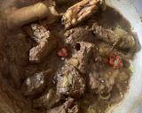 A picture of step 1 of Smokey rice.