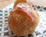 Foto del paso 12 de la receta: Trinxat rebozado con panceta ibérica a la pimienta