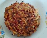 Foto del paso 4 de la receta: Hamburguesas de avena, vegetales y jamón