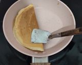 Foto langkah ke 5 dari resep Crepe Coklat & Keju.