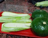 Foto del paso 1 de la receta: Milanesas de zapallitos (zucchini & verde)