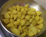 A picture of step 3 of Cheese & bacon potatoes.