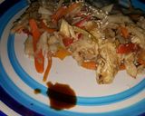 Foto del paso 17 de la receta: Chow mein de pollo (fideos fritos chinos)