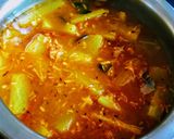 A picture of step 4 of Raddish (Muli) Tomato Khatta from Odisha.