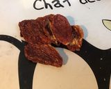 Une image de l'étape 1 de Sauce salade aux tomates séchées,moutarde de Dijon et vinaigre de vin.