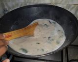 A picture of step 6 of Coconut Milk rasam.