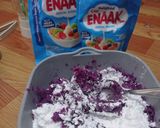 Foto langkah ke 1 dari resep Biji Salak Ubi Ungu Creamy.