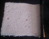 A picture of step 1 of Pinwheel Sandwich.