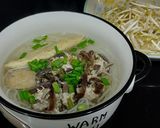 Hình bước làm 2 của món Bún mọc bò viên