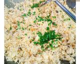 A picture of step 7 of 🍗🍄Thai Chicken and Shiitake Mushroom Fried Rice.