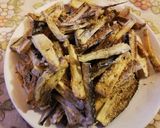 Foto del passaggio 5 della ricetta Strips di melanzane al forno (idea light) 🍆