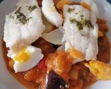 Foto del paso 3 de la receta: Menú completo: pisto y lubina con patatas y huevos (Thermomix)