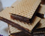 A picture of step 15 of Wafer Cookies.