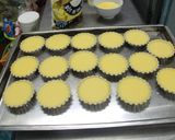 Hình bước làm 4 của món Egg tart (bánh trứng HK)