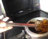 A picture of step 1 of Mutton masala.