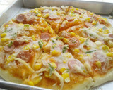 Foto langkah ke 7 dari resep PIZZA TANPA ULEN (empuk, kilat, bisa pake teflon)👍.