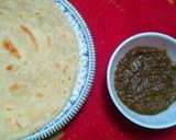 A picture of step 5 of Moli (radish) ka Patton ki bhaji.