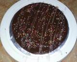Chocolate candy cake recipe step 8 photo