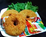 Foto langkah ke 5 dari resep Donat indomie ekonomis tanpa cetakan.