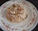 A picture of step 6 of Veg. Sevaiya upma.