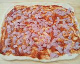 Búbos pizza recept fázis 5 fotója