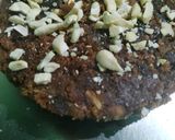 A picture of step 11 of Parle G biscuit cake.