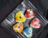 A picture of step 6 of Glaze Dough nuts.