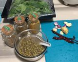 A picture of step 1 of Mung Bean And Spinach.