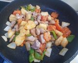 รูปขั้นตอนการทำที่ 3 ของ หมูผัดเปรี้ยวหวาน
