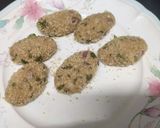 A picture of step 4 of Potato vegetable kabab.