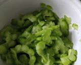 A picture of step 1 of Bitter Gourd with Salted Egg.